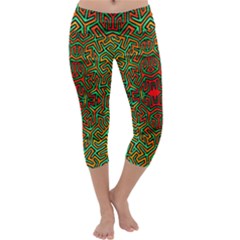 Hs C 1 Capri Yoga Leggings by ArtworkByPatrick