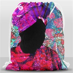 Pattern 4 Drawstring Bag (large) by TajahOlsonDesigns