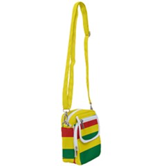 Bolivia Flag Shoulder Strap Belt Bag by FlagGallery