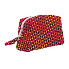Pattern Textile Structure Abstract Wristlet Pouch Bag (medium) by Pakrebo