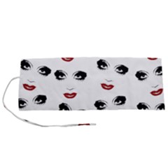 Bianca Del Rio Pattern Roll Up Canvas Pencil Holder (s) by Valentinaart