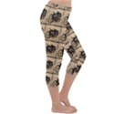 Indian Motorcycle Lightweight Velour Capri Yoga Leggings View3