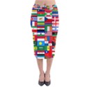 Flags Countries International Midi Pencil Skirt View1