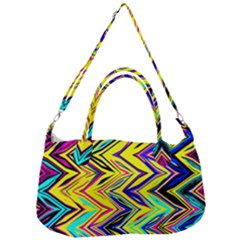 Mycolorfulchevron Removal Strap Handbag by designsbyamerianna