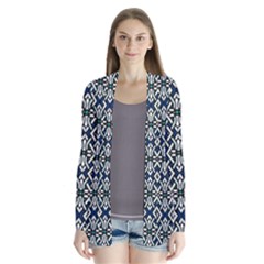 F 6 Drape Collar Cardigan by ArtworkByPatrick