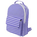 Striped Flap Pocket Backpack (Small) View1