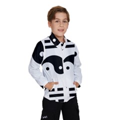 Bagua Yin Yang Yang Yin Chinese Kids  Windbreaker by Pakrebo