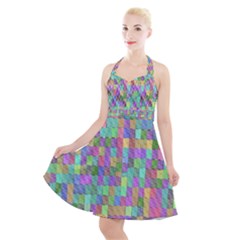 G 9 Halter Party Swing Dress  by ArtworkByPatrick