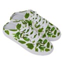 Mint Seamless Pattern Leaf Green Half Slippers View3