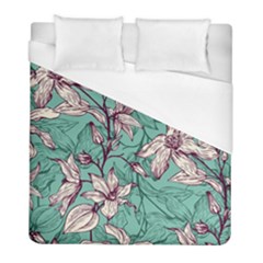 Vintage Floral Pattern Duvet Cover (full/ Double Size) by Sobalvarro