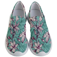 Vintage Floral Pattern Women s Lightweight Slip Ons by Sobalvarro