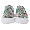 Vintage Floral Pattern Women s Slip On Sneakers View4