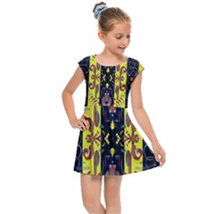 K 1 Kids  Cap Sleeve Dress by ArtworkByPatrick