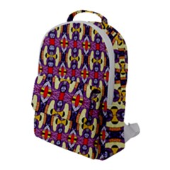 K 8 Flap Pocket Backpack (large) by ArtworkByPatrick