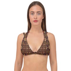 L 7 Double Strap Halter Bikini Top by ArtworkByPatrick