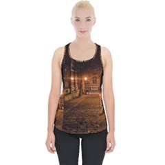 City Night Dark Architecture Lamps Piece Up Tank Top by Sudhe