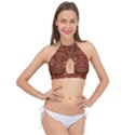 M 5 Cross Front Halter Bikini Top View1