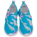 Koi Carp Scape Kids  Velcro No Lace Shoes View1