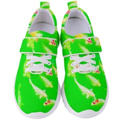 Koi Carp Scape Women s Velcro Strap Shoes by essentialimage