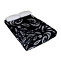 Fabric Pattern Flower Fitted Sheet (Full/ Double Size) View2