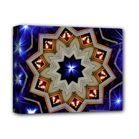 Background Mandala Star Deluxe Canvas 14  X 11  (stretched) by Mariart