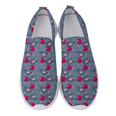 Cherries An Bats Women s Slip On Sneakers by snowwhitegirl