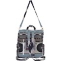 Radio Cassette Speaker Sound Audio Crossbody Backpack View3