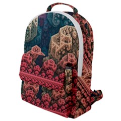 Fractals 3d Graphics Designs Flap Pocket Backpack (small) by Simbadda