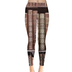 Library Books Knowledge Leggings  by Simbadda