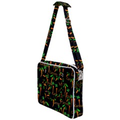 Carrots Pattern Cross Body Office Bag by bloomingvinedesign