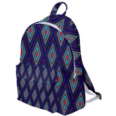 Colorful Diamonds Pattern3 The Plain Backpack by bloomingvinedesign