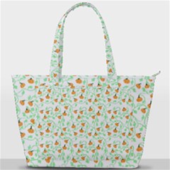 Pumpkin Vines Back Pocket Shoulder Bag  by bloomingvinedesign