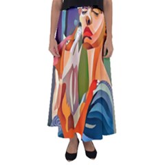 #art #illustration #drawing #infinitepainter #artist #sketch #mirrorart #jwildfire #mirrorlab #galle Webp Net Resizeimage (8) Flared Maxi Skirt by soulone