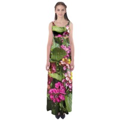 Summer Lantana W Bee Empire Waist Maxi Dress by Riverwoman