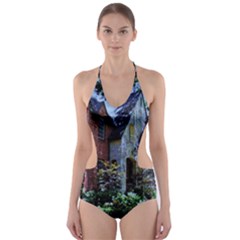 Hot Day In Dallas 7 Cut-out One Piece Swimsuit by bestdesignintheworld