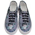 Sport, surfboard with flowers and fish Women s Classic Low Top Sneakers View1