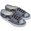 Sport, surfboard with flowers and fish Women s Classic Low Top Sneakers View3