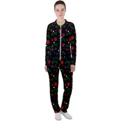 Strawberries Pattern Casual Jacket And Pants Set by bloomingvinedesign