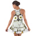 Owl Bird Eyes Cartoon Good Cotton Racerback Dress View2