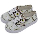 Owl Bird Eyes Cartoon Good Kids  Classic Low Top Sneakers View2