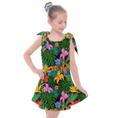 Flowers 4 Kids  Tie Up Tunic Dress by ArtworkByPatrick