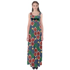 Figs And Monstera  Empire Waist Maxi Dress by VeataAtticus