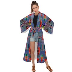 Colorful 63 Maxi Kimono by ArtworkByPatrick