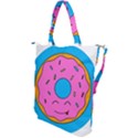 Donut Doughnut Dessert Clip Art Shoulder Tote Bag View2