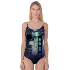 Bridge Construction Trees Camisole Leotard  by Simbadda