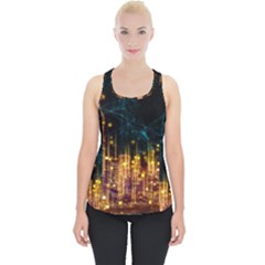 Architecture Buildings City Piece Up Tank Top by Simbadda