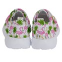 Seamless Pattern With Cute Flamingos Kids  Velcro No Lace Shoes View4