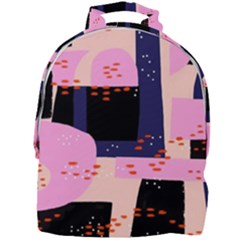 Vibrant Tropical Dot Patterns Mini Full Print Backpack by Vaneshart