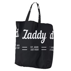 Zaddy Giant Grocery Tote by egyptianhype