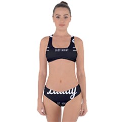 Zaddy Criss Cross Bikini Set by egyptianhype